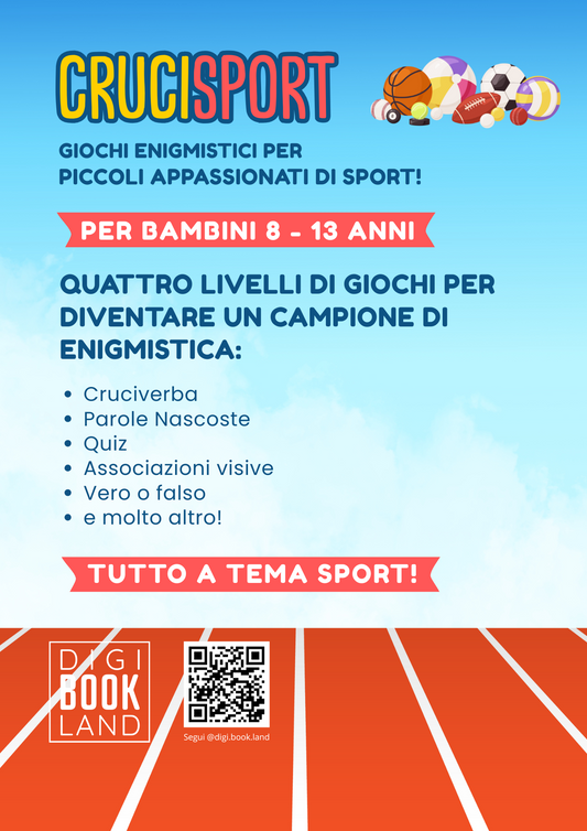 CruciSport - Giochi enigmistici per piccoli appassionati di Sport